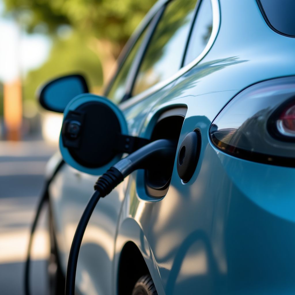 Punto de carga para vehículos eléctricos de YPF